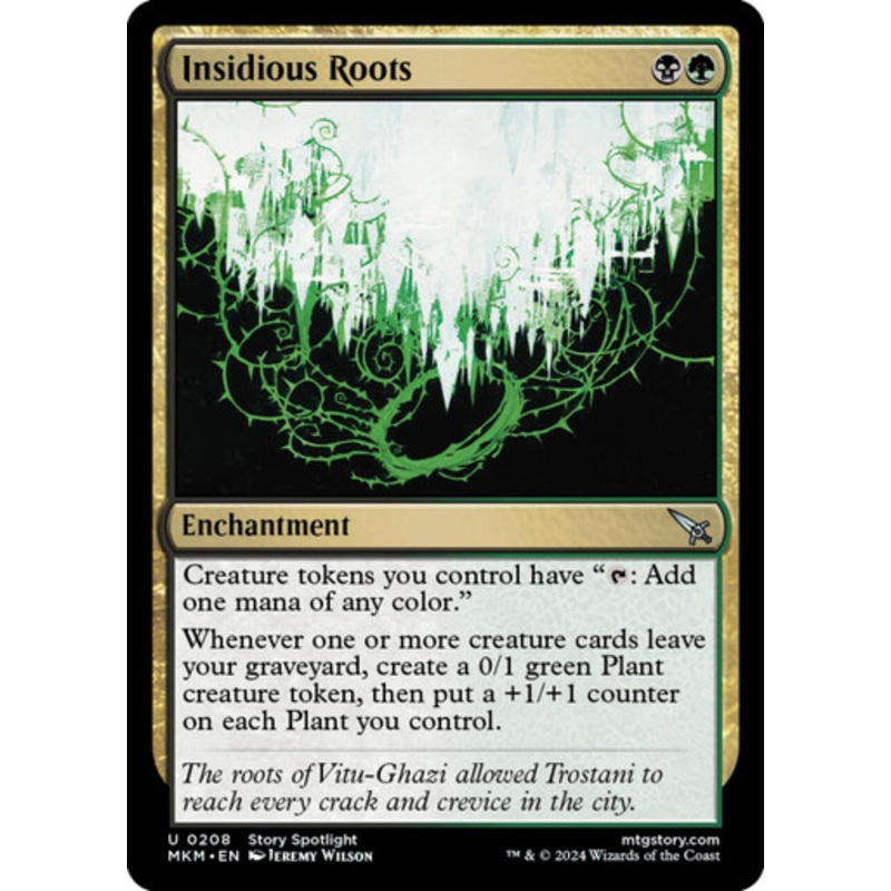 Insidious Roots (foil) | Murders at Karlov Manor