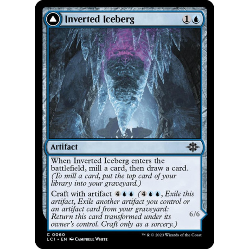 Inverted Iceberg // Iceberg Titan | Lost Caverns of Ixalan