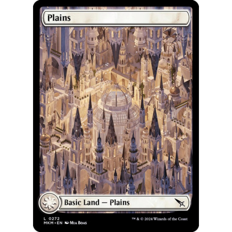 Plains (#272) (Full Art) | Murders at Karlov Manor