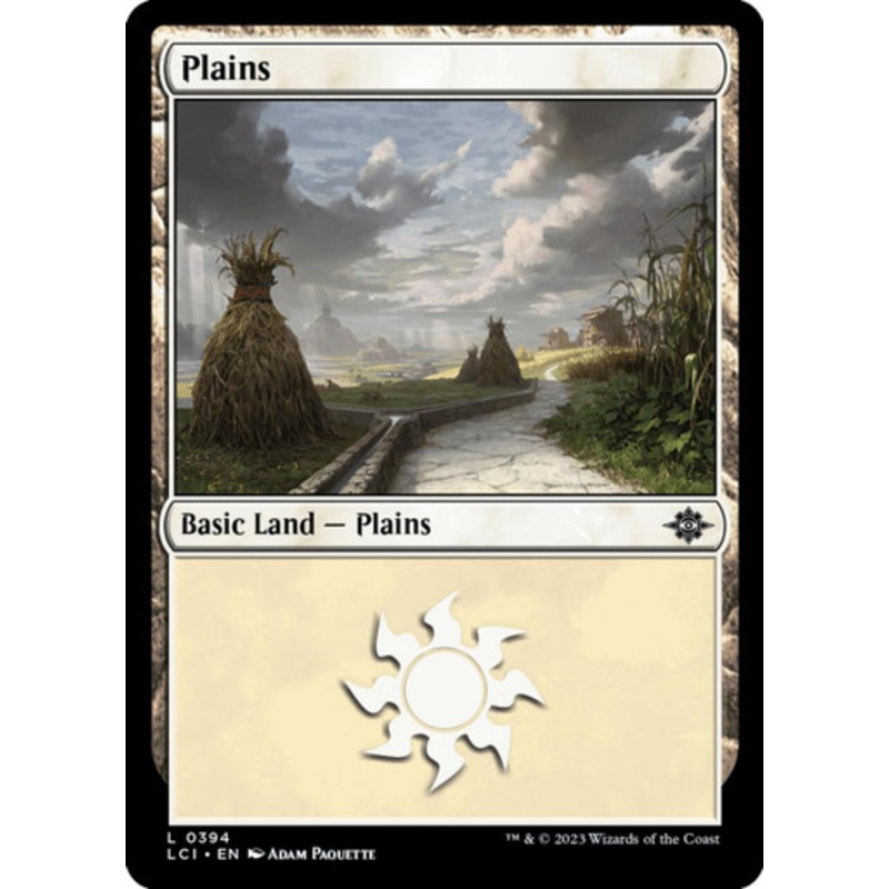 Plains (#394) (foil) | Lost Caverns of Ixalan