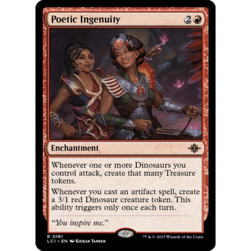 Poetic Ingenuity (foil) | Lost Caverns of Ixalan