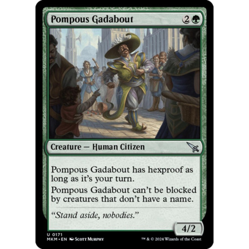 Pompous Gadabout | Murders at Karlov Manor