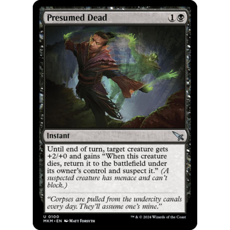 Presumed Dead (foil) | Murders at Karlov Manor