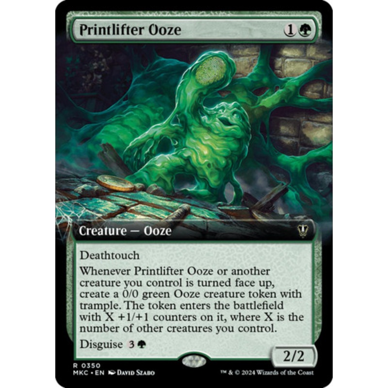 Printlifter Ooze (Extended Art) | Murders at Karlov Manor Commander
