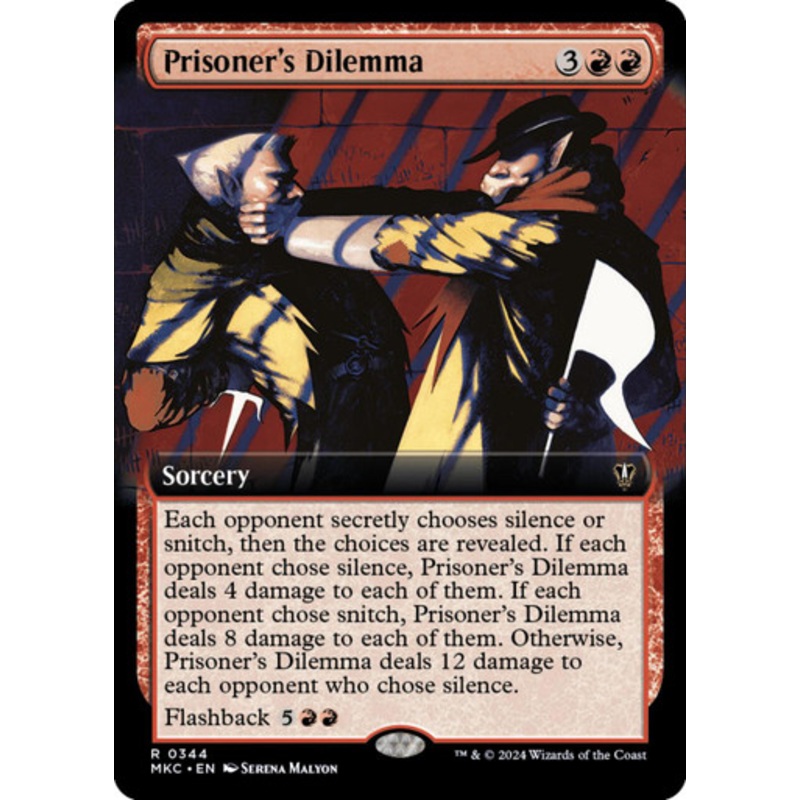 Prisoner's Dilemma (Extended Art) | Murders at Karlov Manor Commander