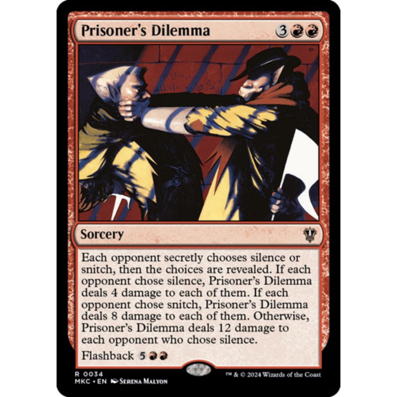 Prisoner's Dilemma | Murders at Karlov Manor Commander