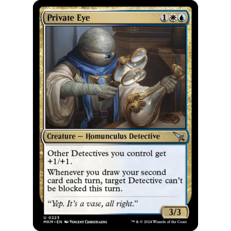 Private Eye (foil) | Murders at Karlov Manor