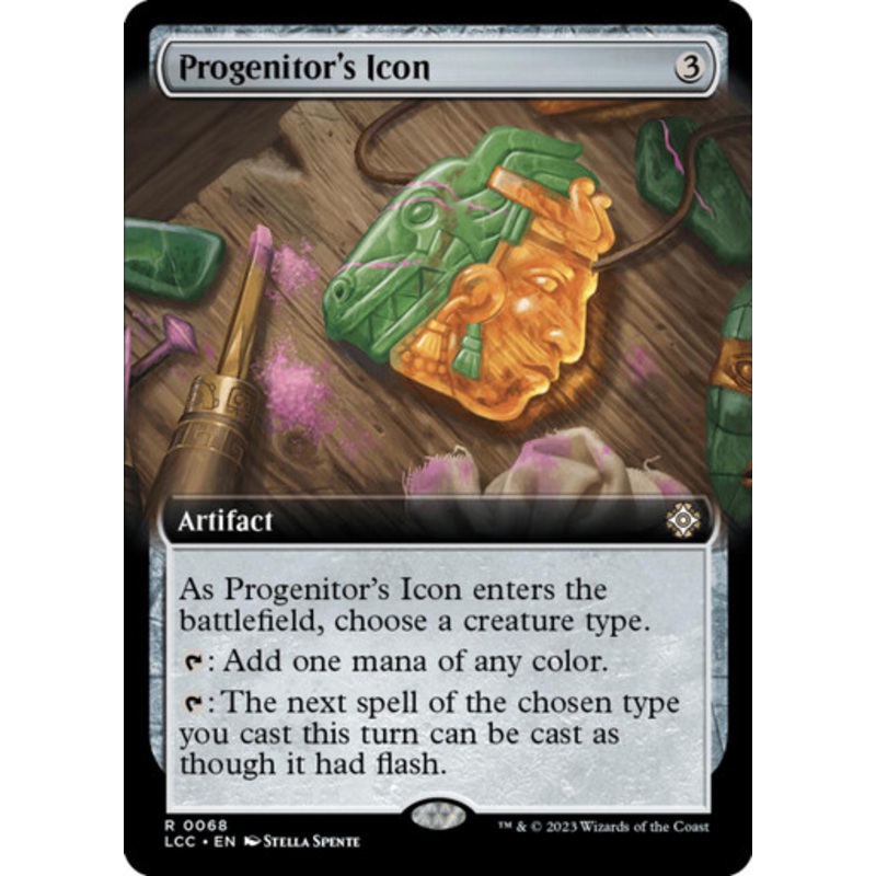 Progenitor's Icon (Extended Art) | Lost Caverns of Ixalan Commander