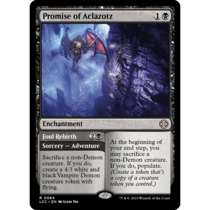 Promise of Aclazotz | Lost Caverns of Ixalan Commander