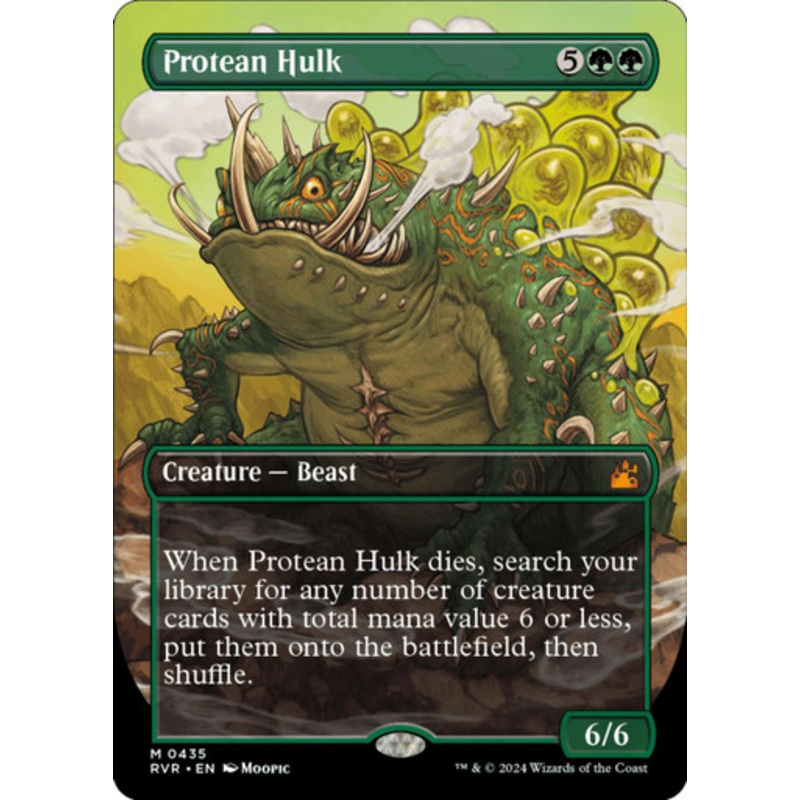 Protean Hulk (Borderless Art) (Foil)