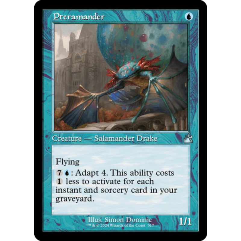 Pteramander (Retro Frame) | Ravnica Remastered