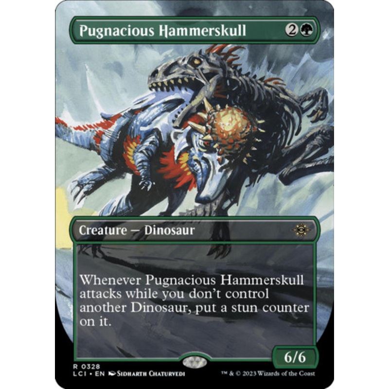 Pugnacious Hammerskull (Borderless Art) (foil)
