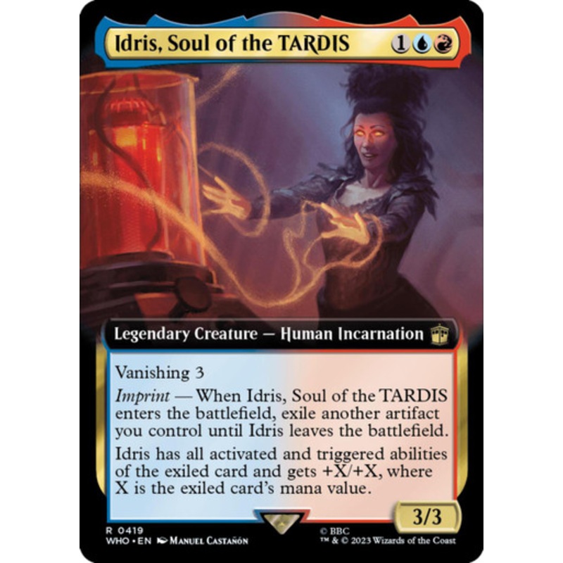 Idris, Soul of the TARDIS (Extended Art) (foil)