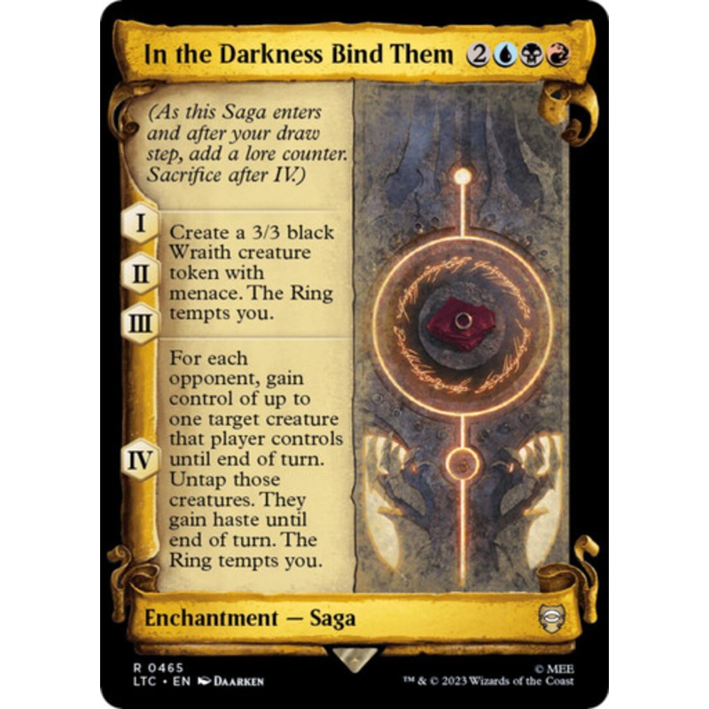 In the Darkness Bind Them (Showcase Scroll)