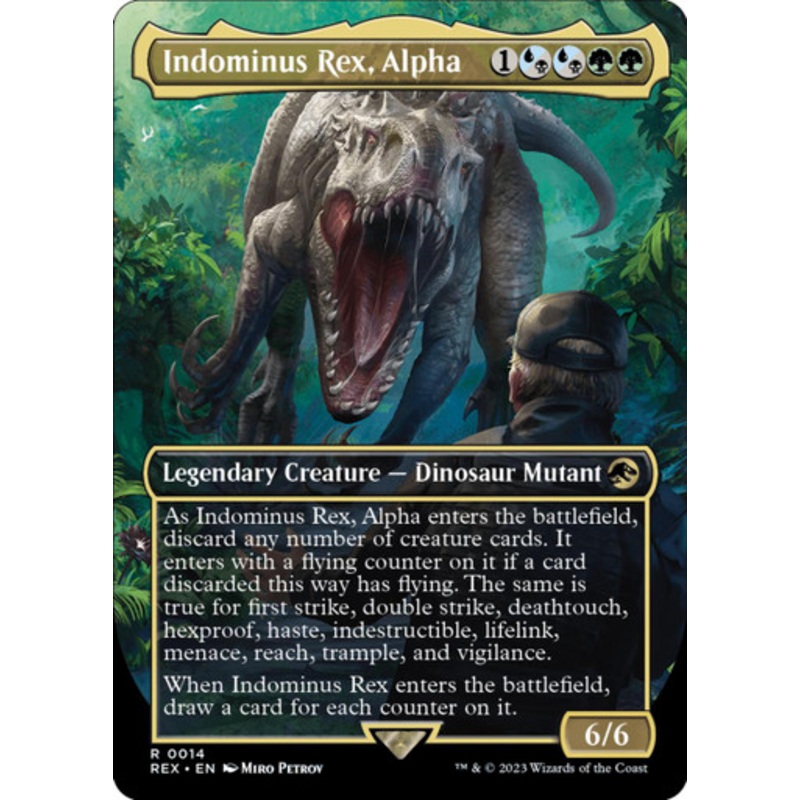 Indominus Rex, Alpha (Borderless Art)