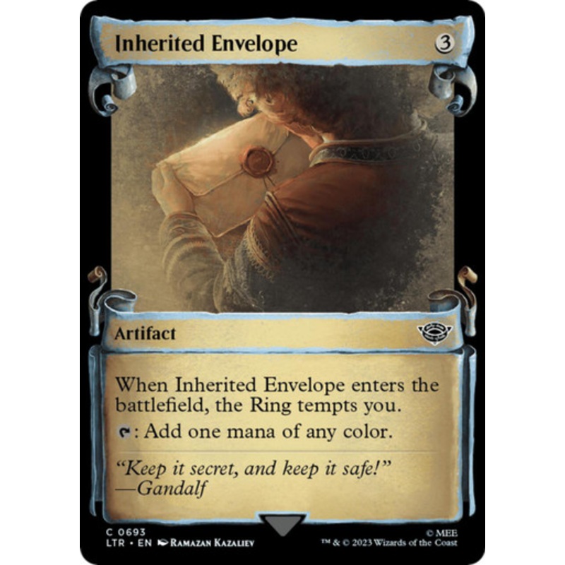 Inherited Envelope (Showcase Scroll)