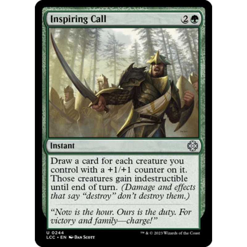 Inspiring Call | Lost Caverns of Ixalan Commander