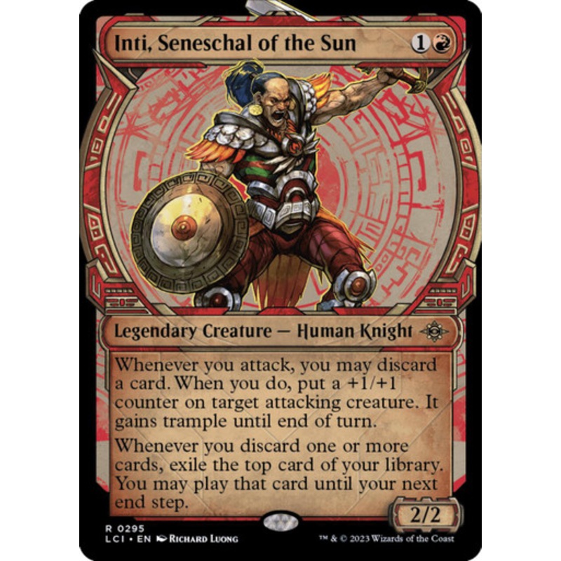 Inti, Seneschal of the Sun (Showcase Frame) (foil)
