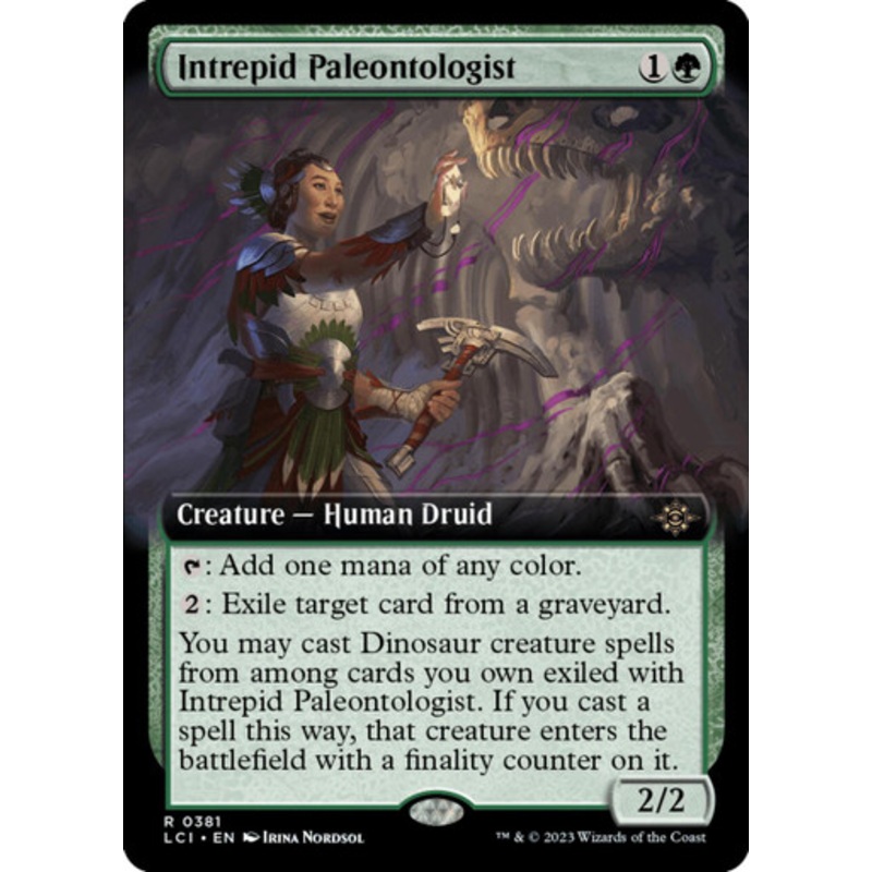 Intrepid Paleontologist (Extended Art)