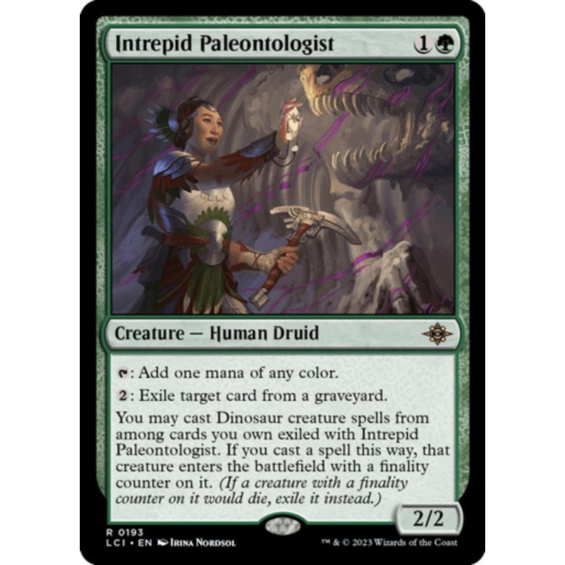 Intrepid Paleontologist (foil) | Lost Caverns of Ixalan