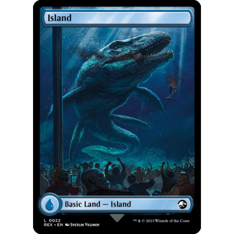 Island (#022) (Double-Sided) (Foil)