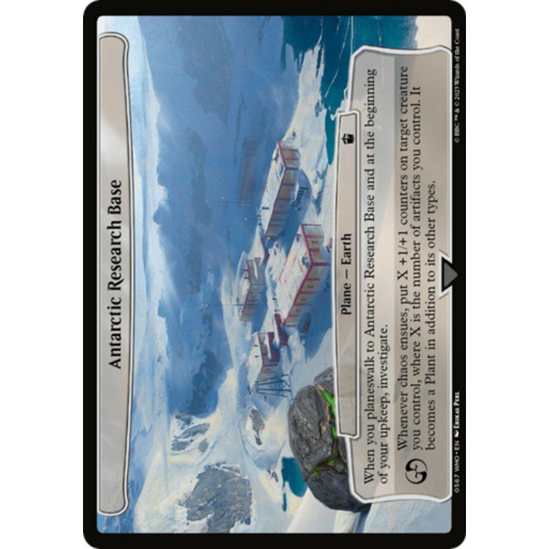 Plane - Antarctic Research Base | Universes Beyond: Doctor Who