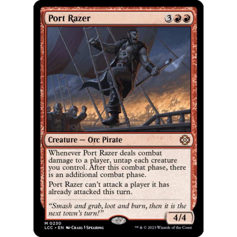 Port Razer | Lost Caverns of Ixalan Commander