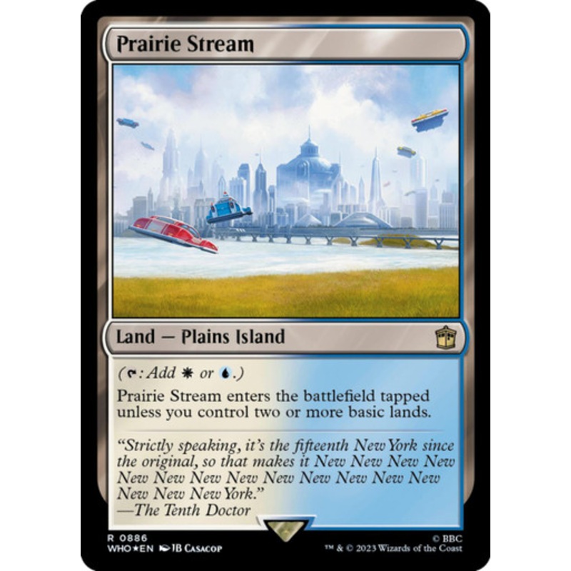 Prairie Stream (Surge foil) | Universes Beyond: Doctor Who