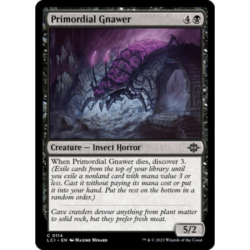 Primordial Gnawer (foil) | Lost Caverns of Ixalan
