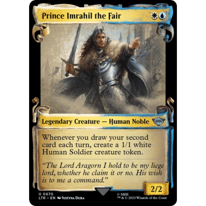 Prince Imrahil the Fair (Showcase Scroll) | The Lord of the Rings: Tales of Middle-earth