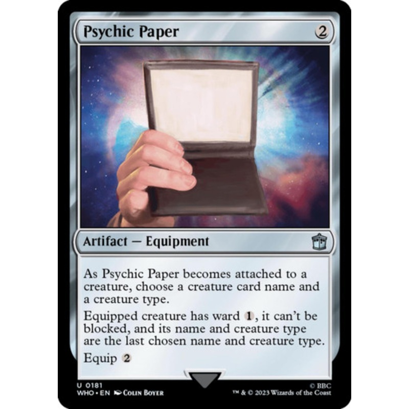 Psychic Paper | Universes Beyond: Doctor Who