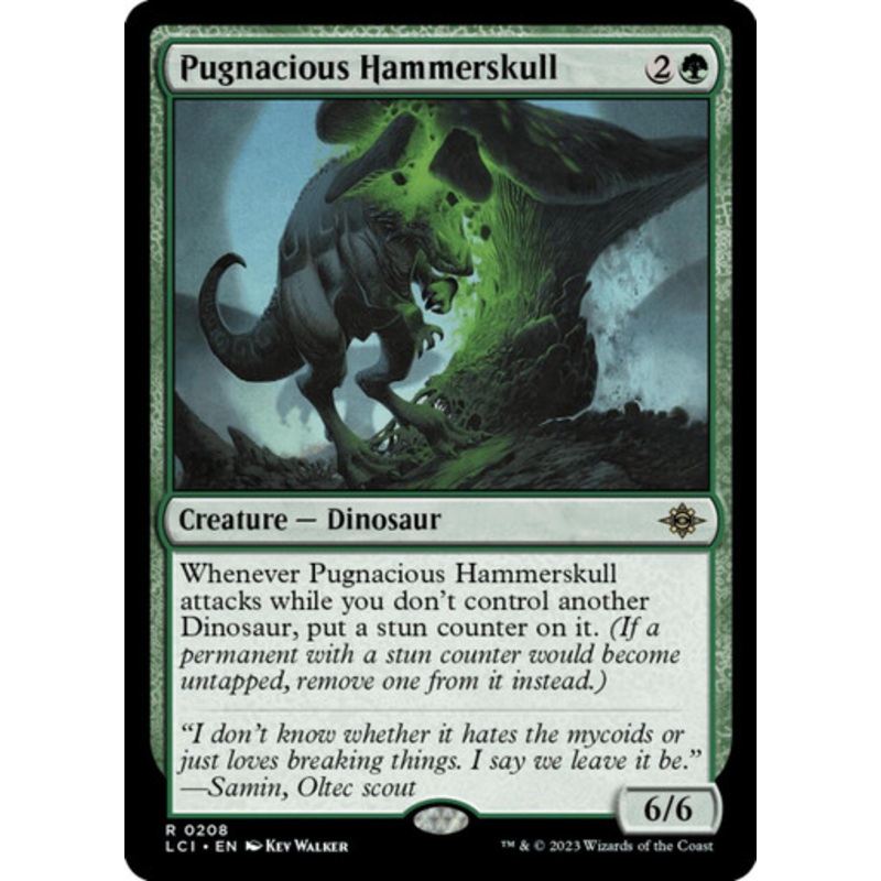 Pugnacious Hammerskull (foil) | Lost Caverns of Ixalan