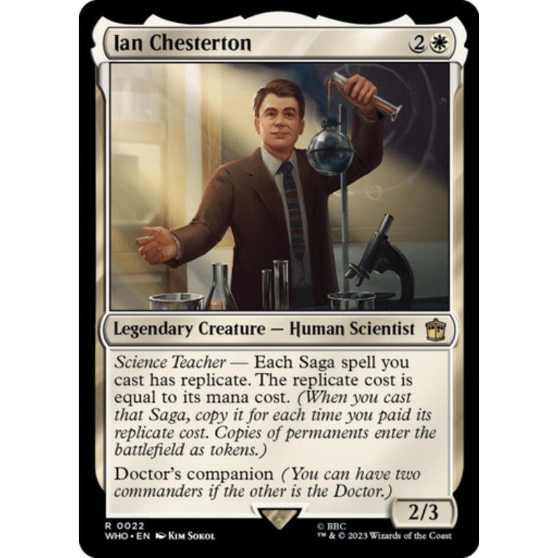 Ian Chesterton (foil) | Universes Beyond: Doctor Who