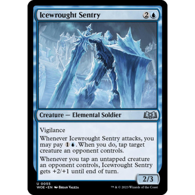 Icewrought Sentry | Wilds of Eldraine