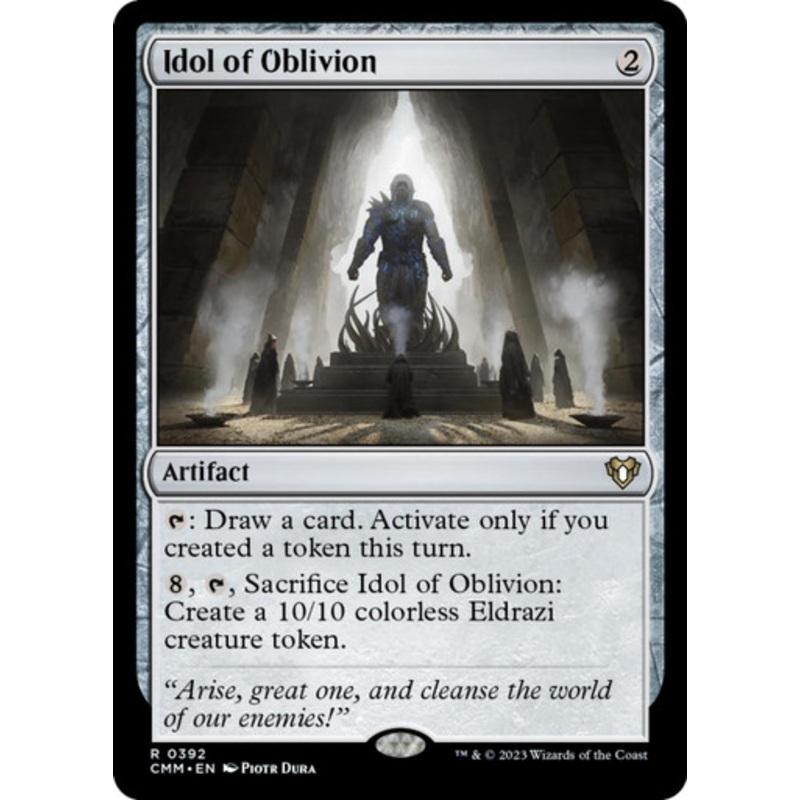 Idol of Oblivion (foil) | Commander Masters