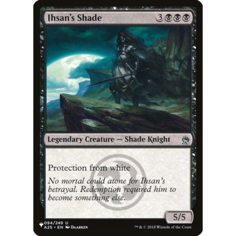 Ihsan's Shade (The List Reprint) | Masters 25