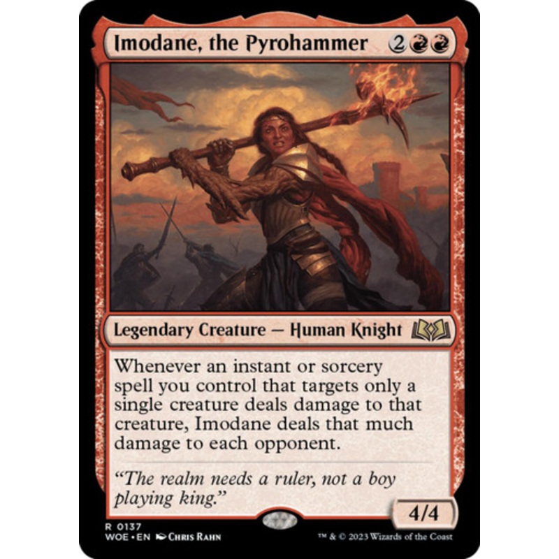 Imodane, the Pyrohammer | Wilds of Eldraine