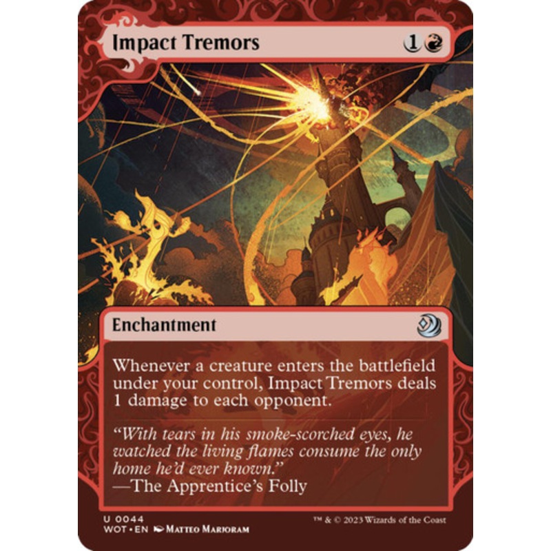 Impact Tremors (Enchanting Tales) | Wilds of Eldraine Enchanting Tales