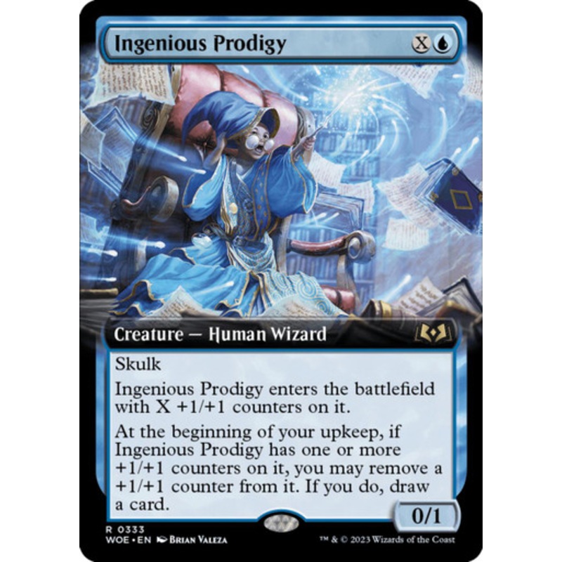 Ingenious Prodigy (Extended Art) | Wilds of Eldraine
