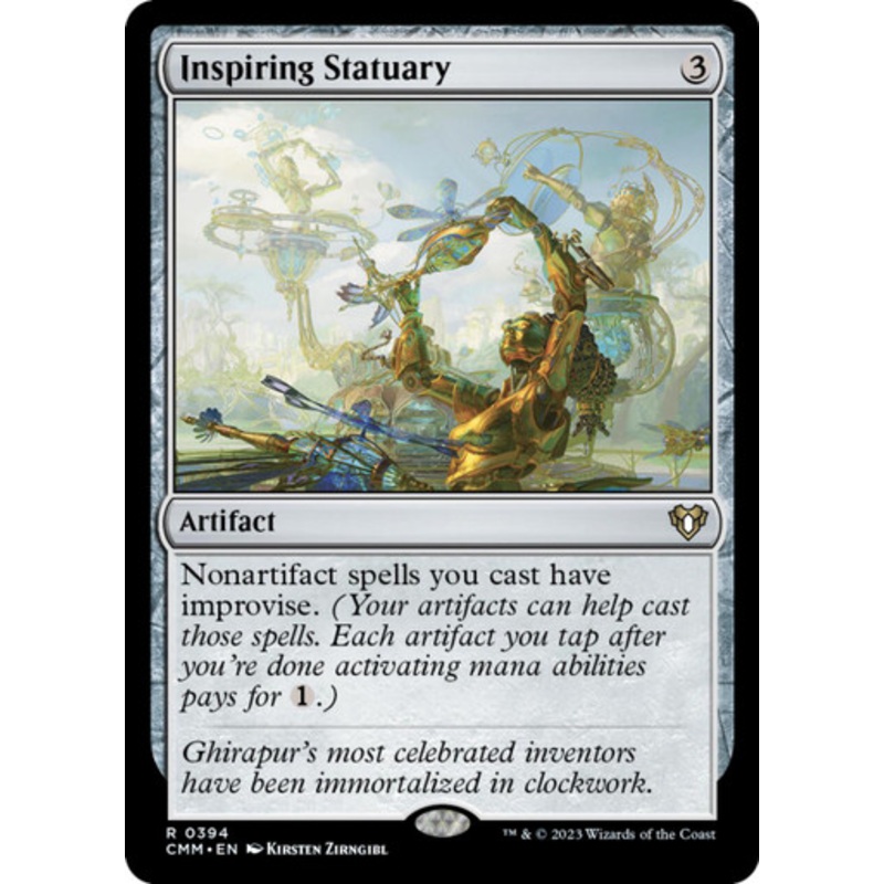 Inspiring Statuary (foil) | Commander Masters