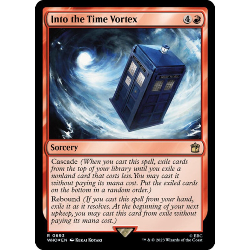 Into the Time Vortex (Surge foil) | Universes Beyond: Doctor Who