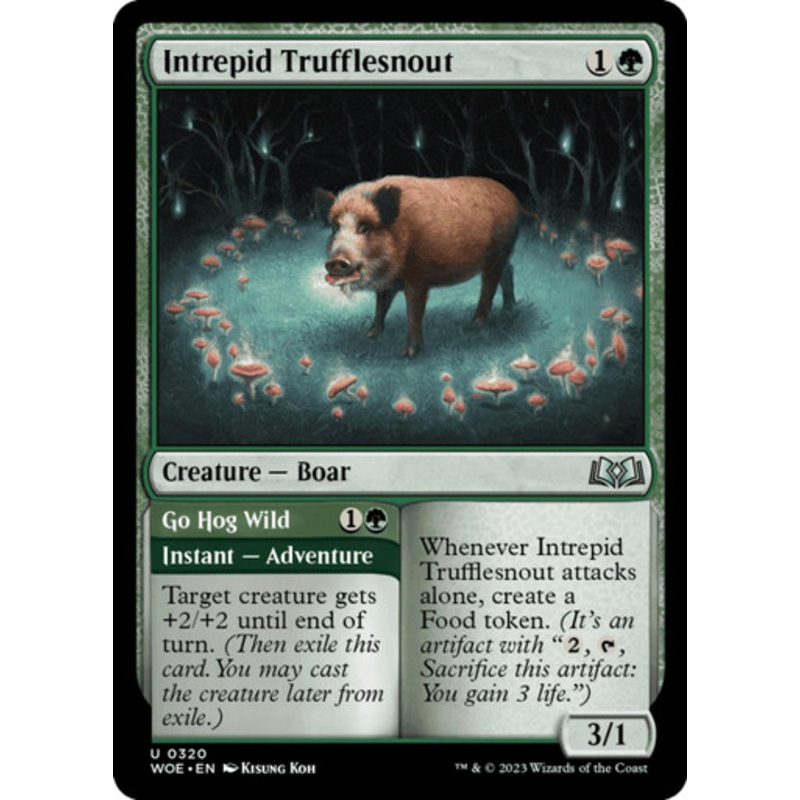 Intrepid Trufflesnout | Wilds of Eldraine