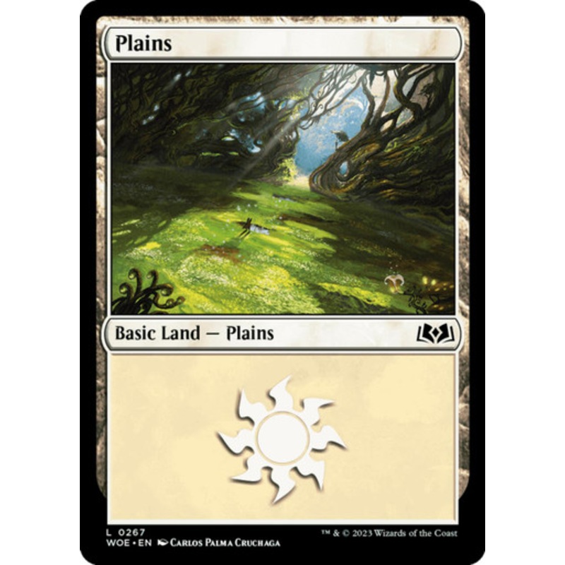 Plains (#267) | Wilds of Eldraine
