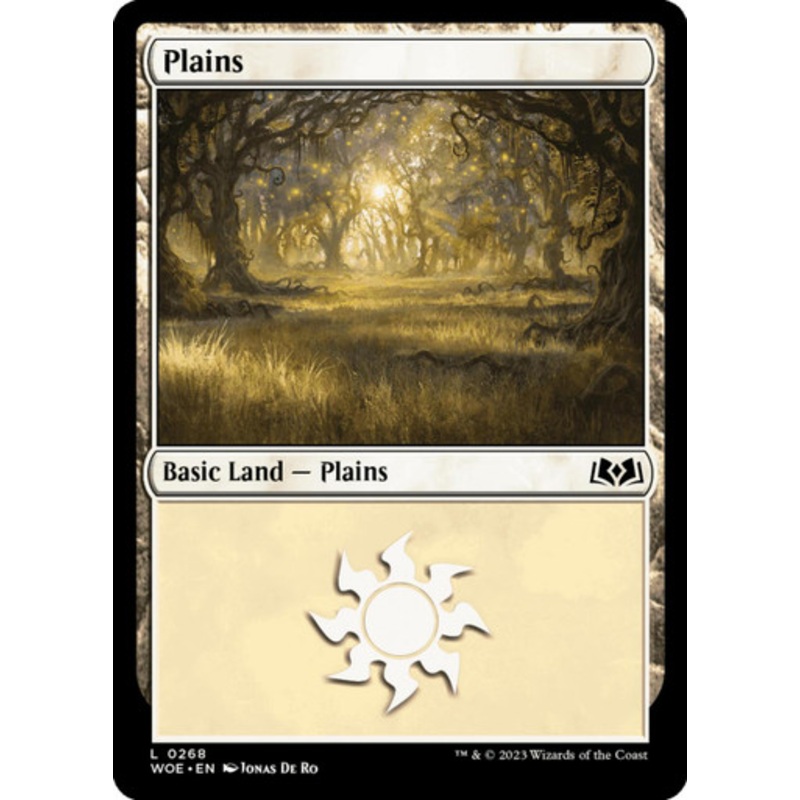 Plains (#268) (foil) | Wilds of Eldraine