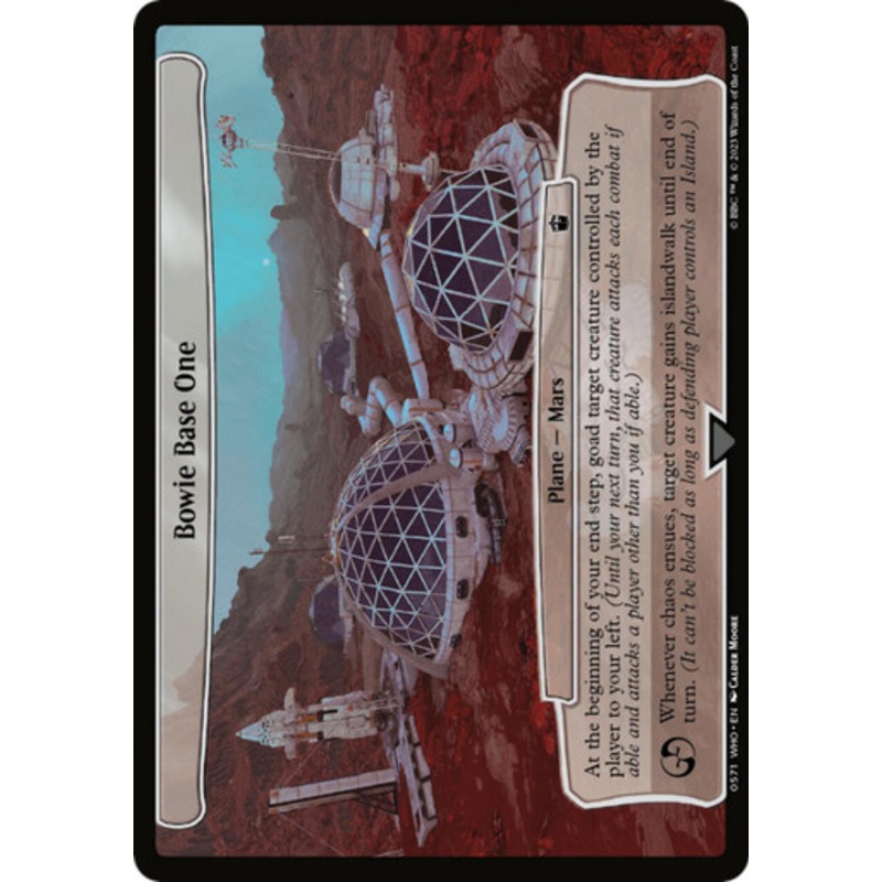 Plane - Bowie Base One | Universes Beyond: Doctor Who