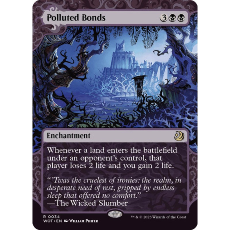 Polluted Bonds (Enchanting Tales) | Wilds of Eldraine Enchanting Tales