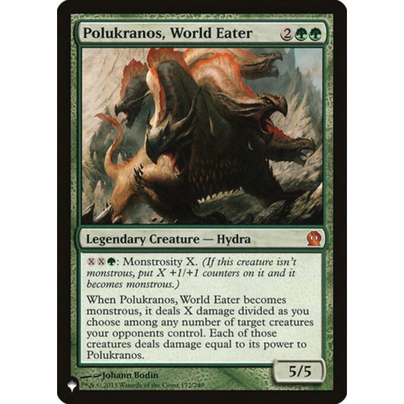 Polukranos, World Eater (The List Reprint) | Theros
