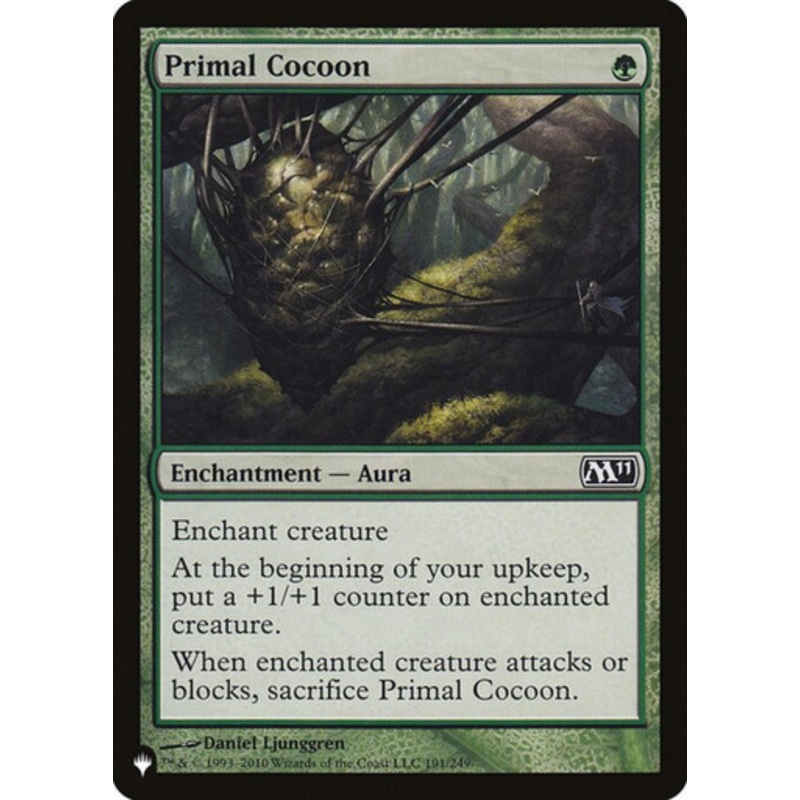 Primal Cocoon (The List Reprint) | Magic 2011 Core Set