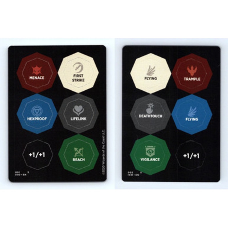Ikoria: Lair of Behemoths Ability Tokens Punch Card