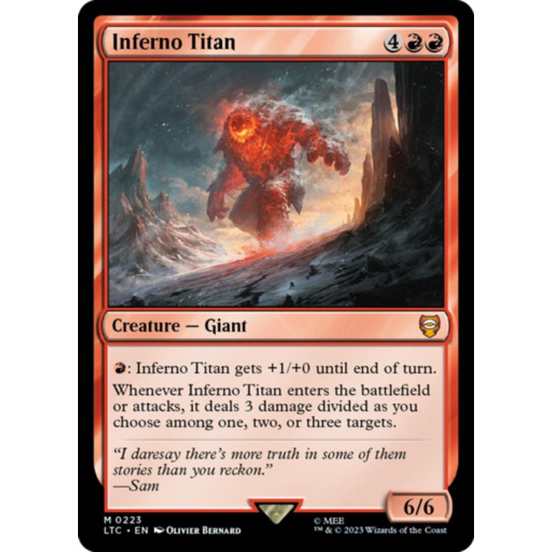 Inferno Titan | The Lord of the Rings Commander